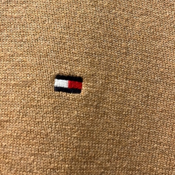 Tommy Hilfiger Men's Brown Signature Sweater size medium - Picture 4 of 10